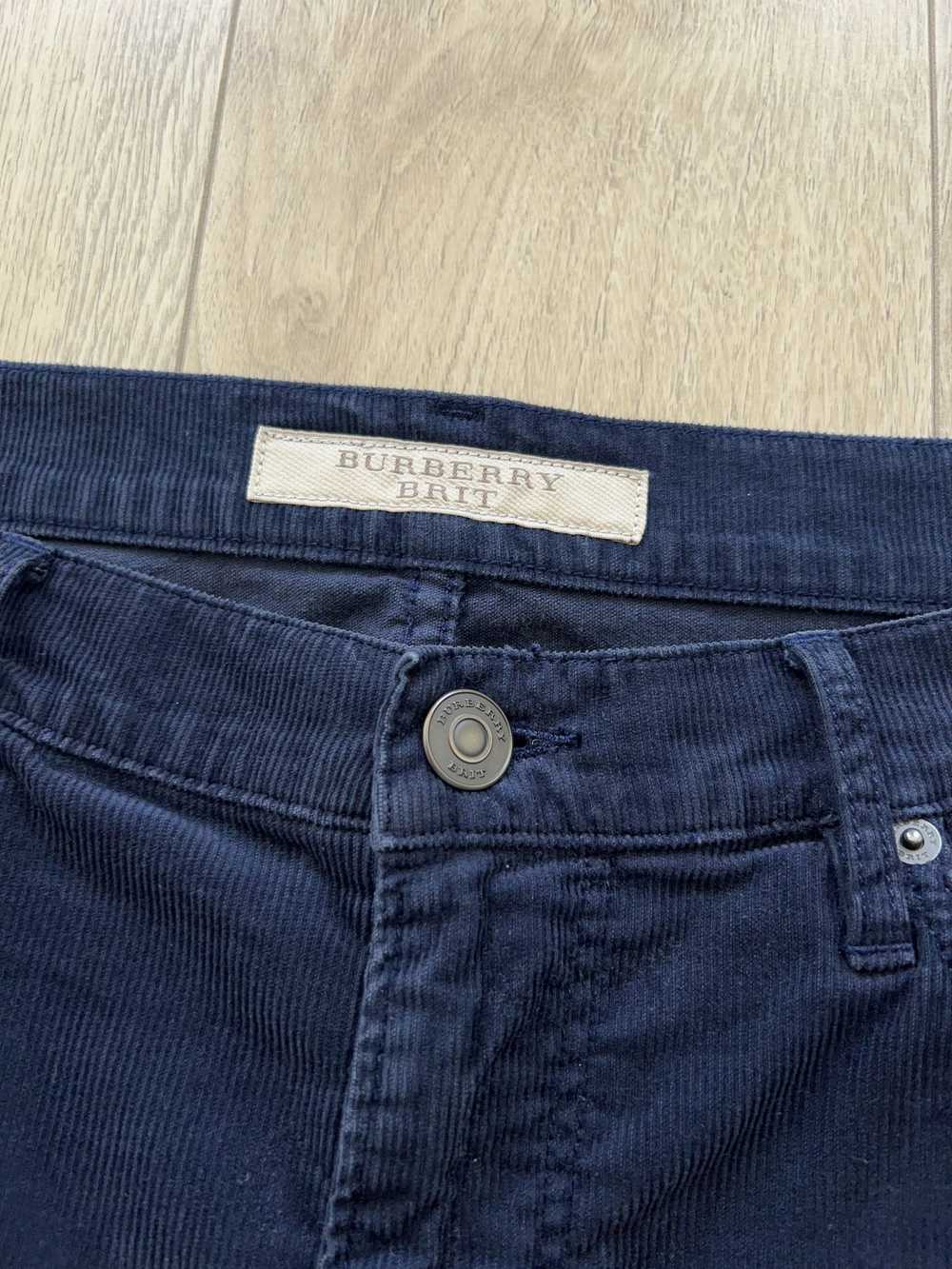 Burberry × Designer × Luxury Brit Corduroy Chino … - image 5