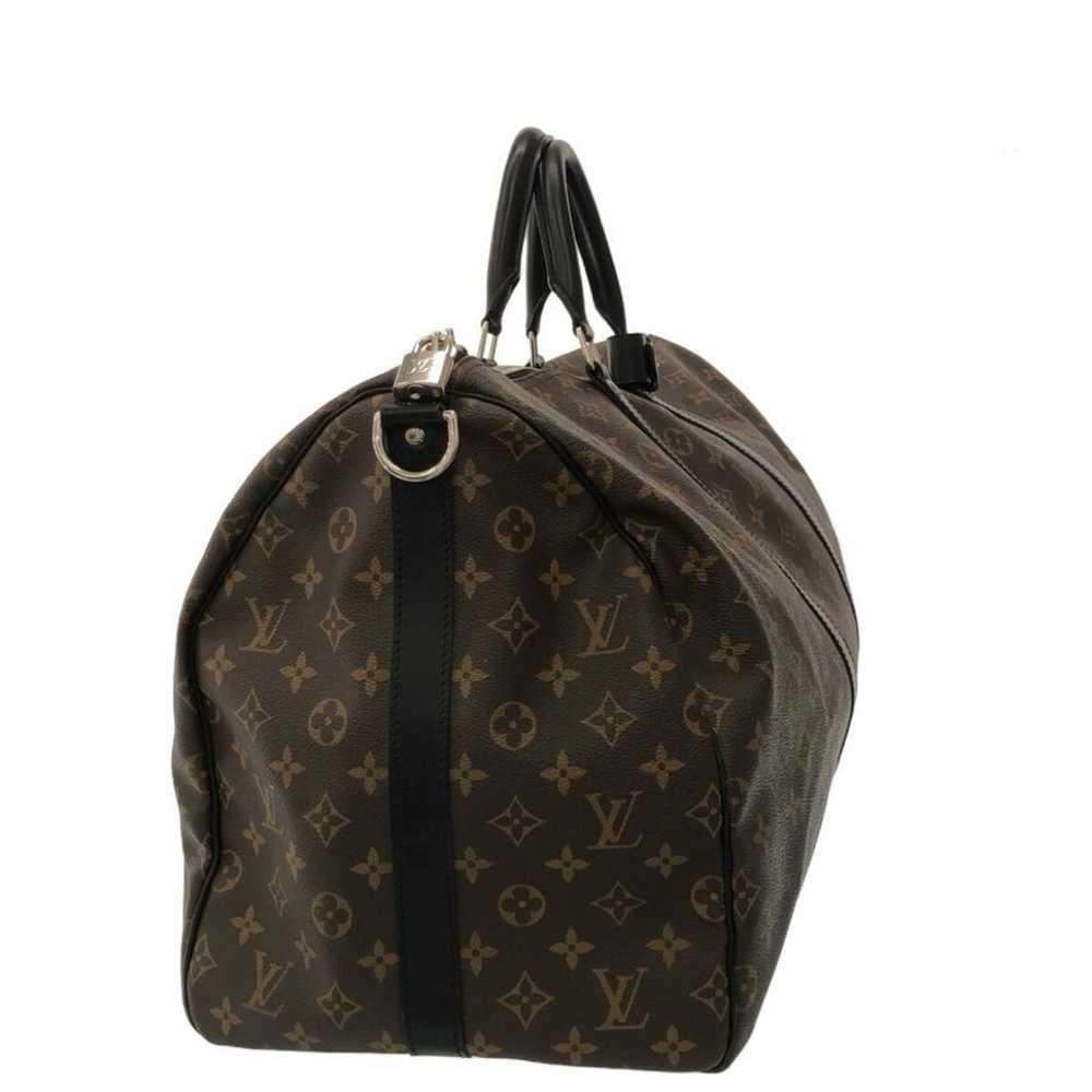 Louis Vuitton Keepall leather travel bag - image 2