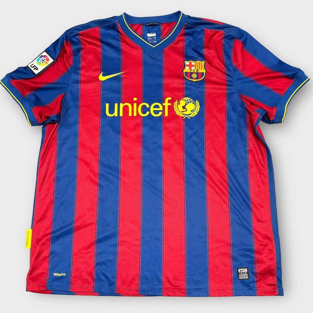 Nike × Soccer Jersey × Vintage FC Barcelona 2009-… - image 2