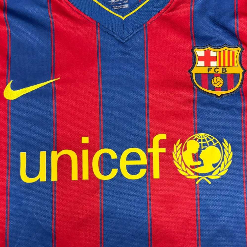 Nike × Soccer Jersey × Vintage FC Barcelona 2009-… - image 3