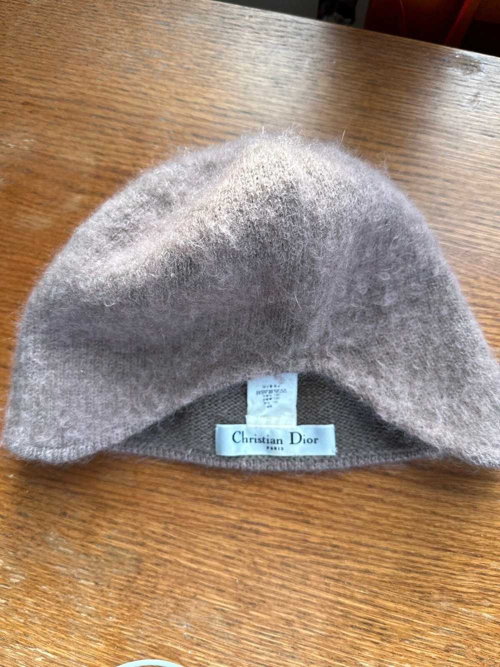 Dior Christian Dior Mohair Beanie - image 4