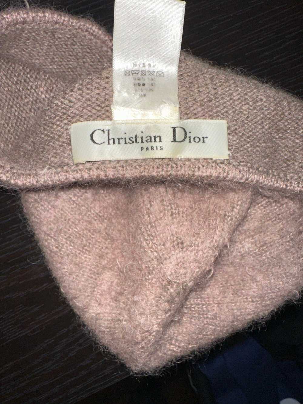 Dior Christian Dior Mohair Beanie - image 5