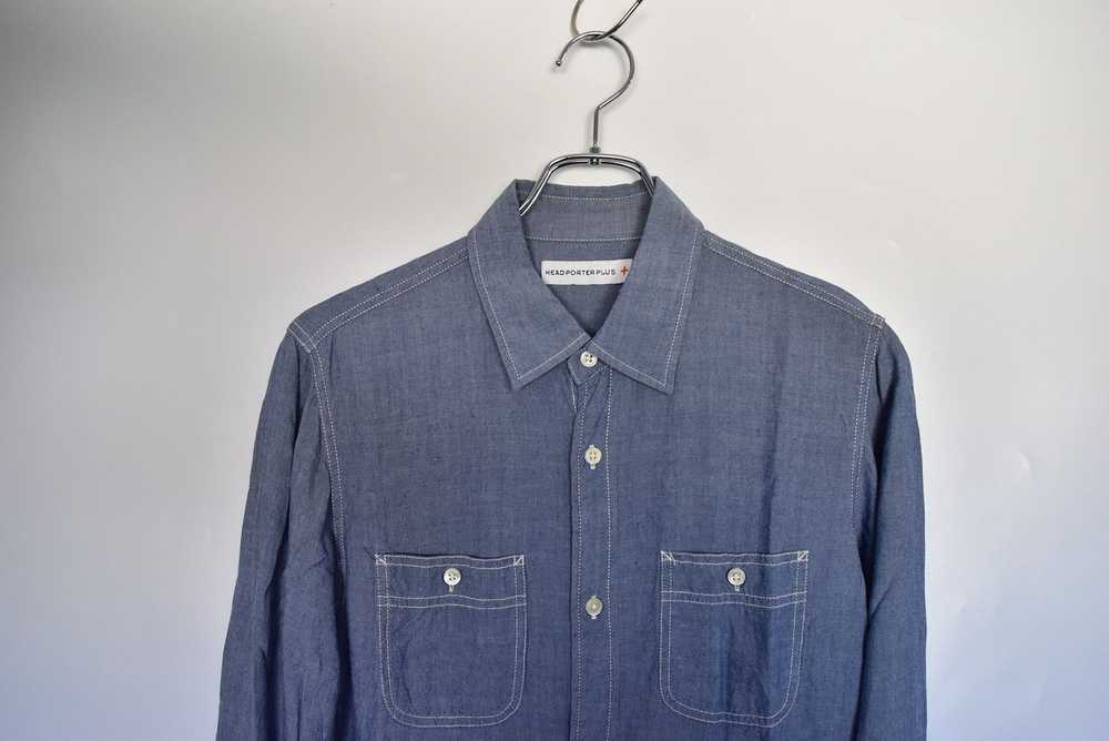 Head Porter × Hiroshi Fujiwara × Porter chambray … - image 5