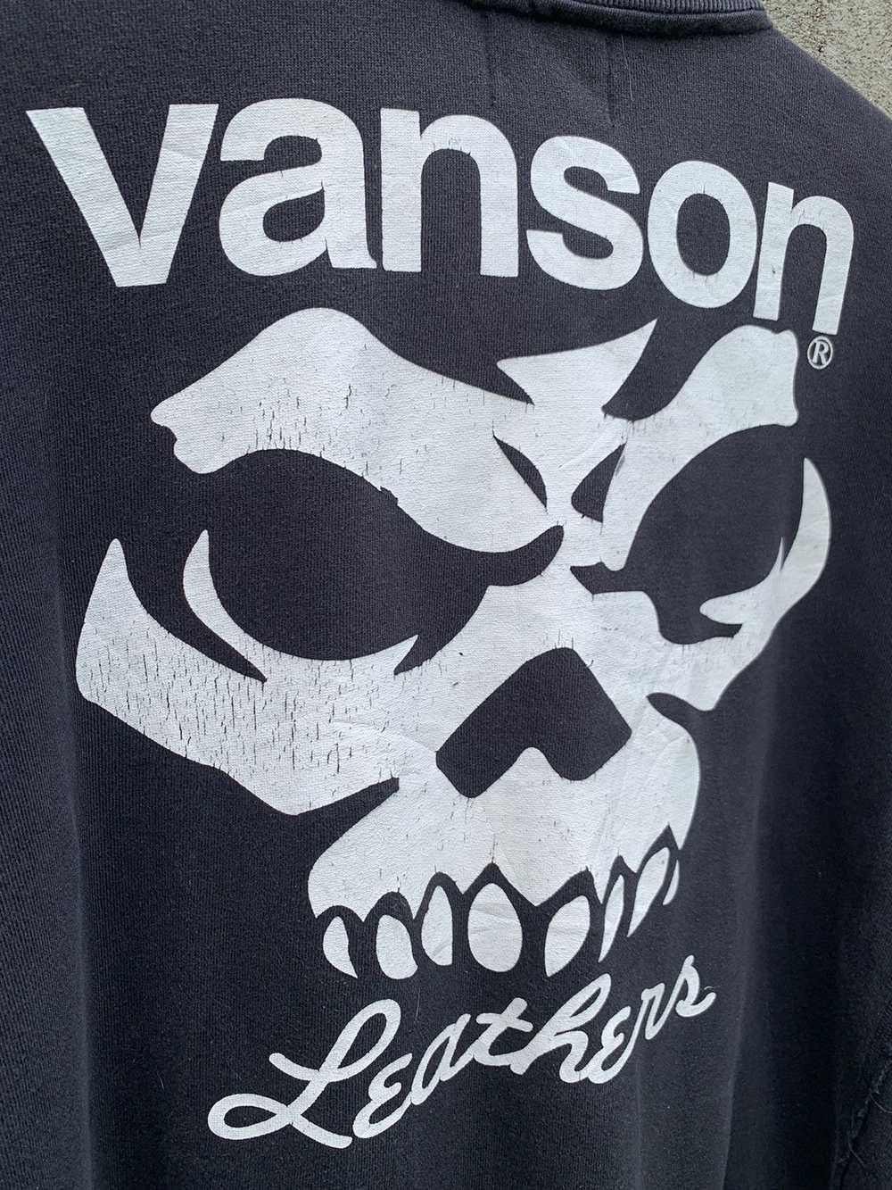 Vanson Leathers × Vintage Vintage Vanson skull di… - image 11