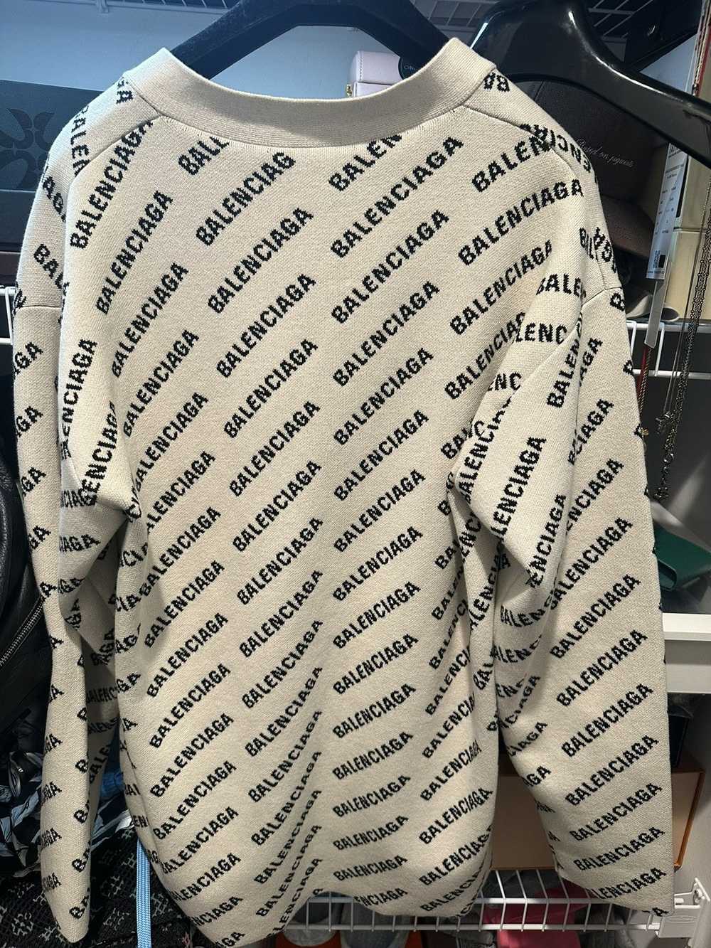 Balenciaga All over logo cardigans - image 2