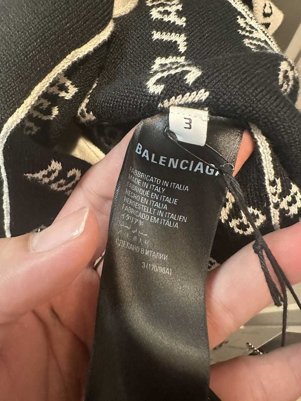 Balenciaga All over logo cardigans - image 4