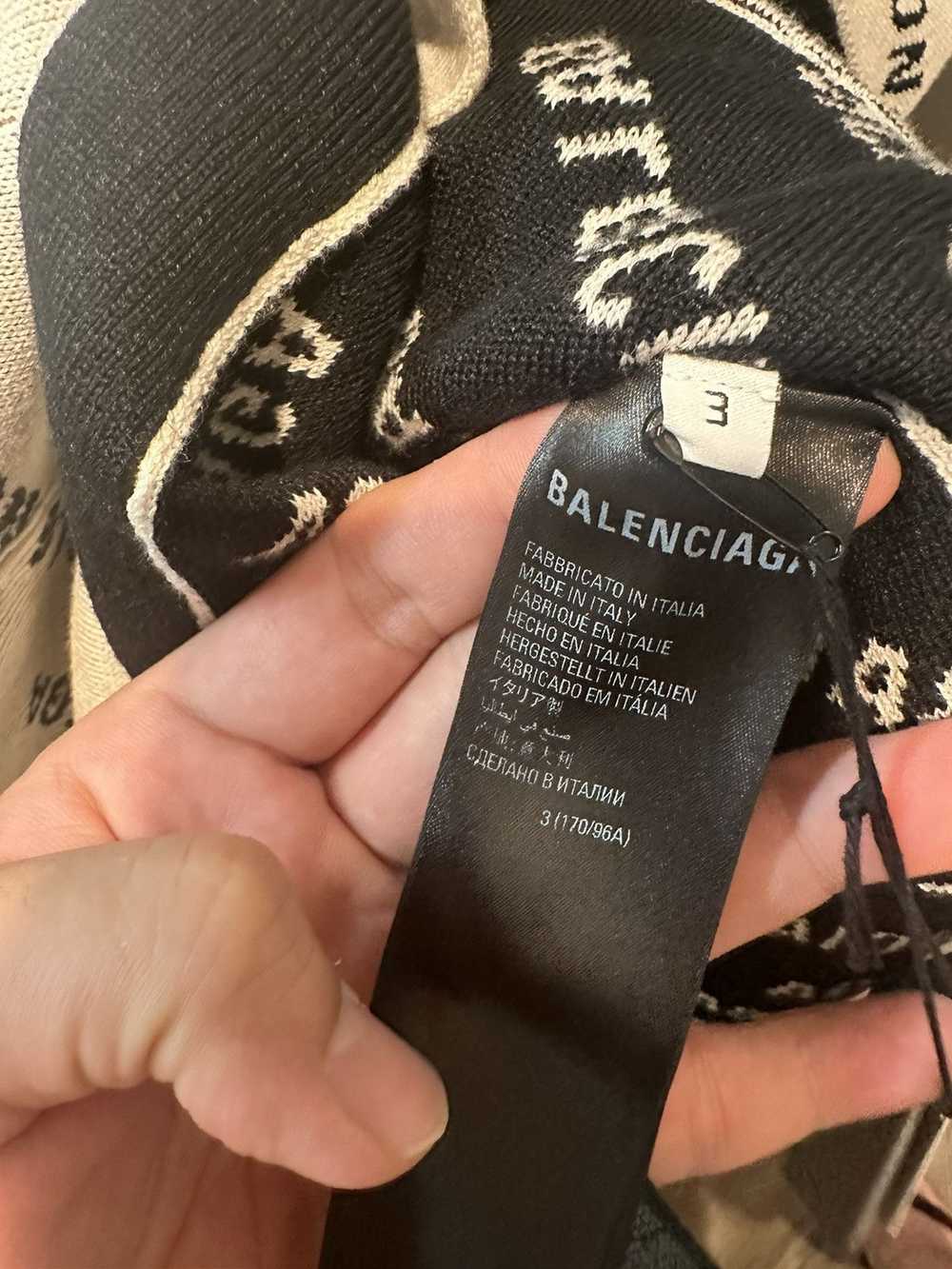 Balenciaga All over logo cardigans - image 6