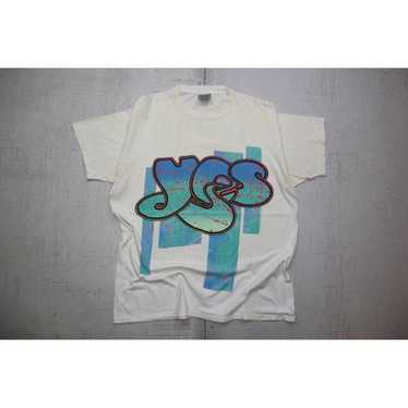 91年 YES vintage shirt WORLD TOUR サイン入り 91年 YES vintage shirt WORLD TOUR サイン入り