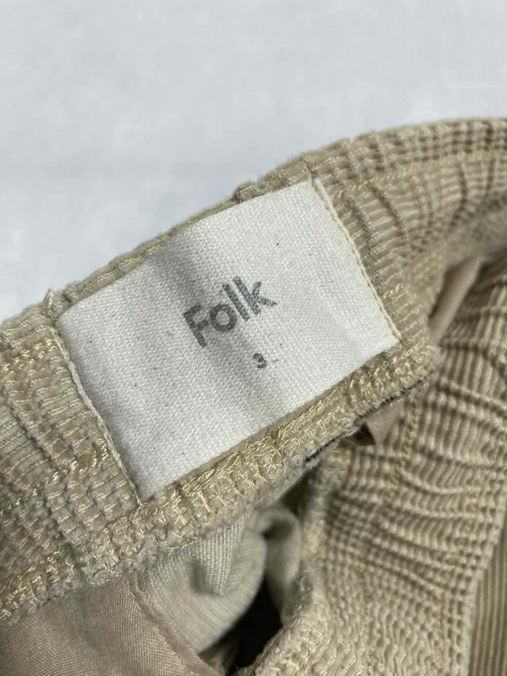 Designer × Folk × Streetwear Folk casual corduroy… - image 4