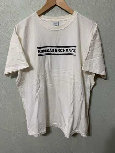 Tee × Tee Shirt × Vintage Vintage 1990s Armani Exc