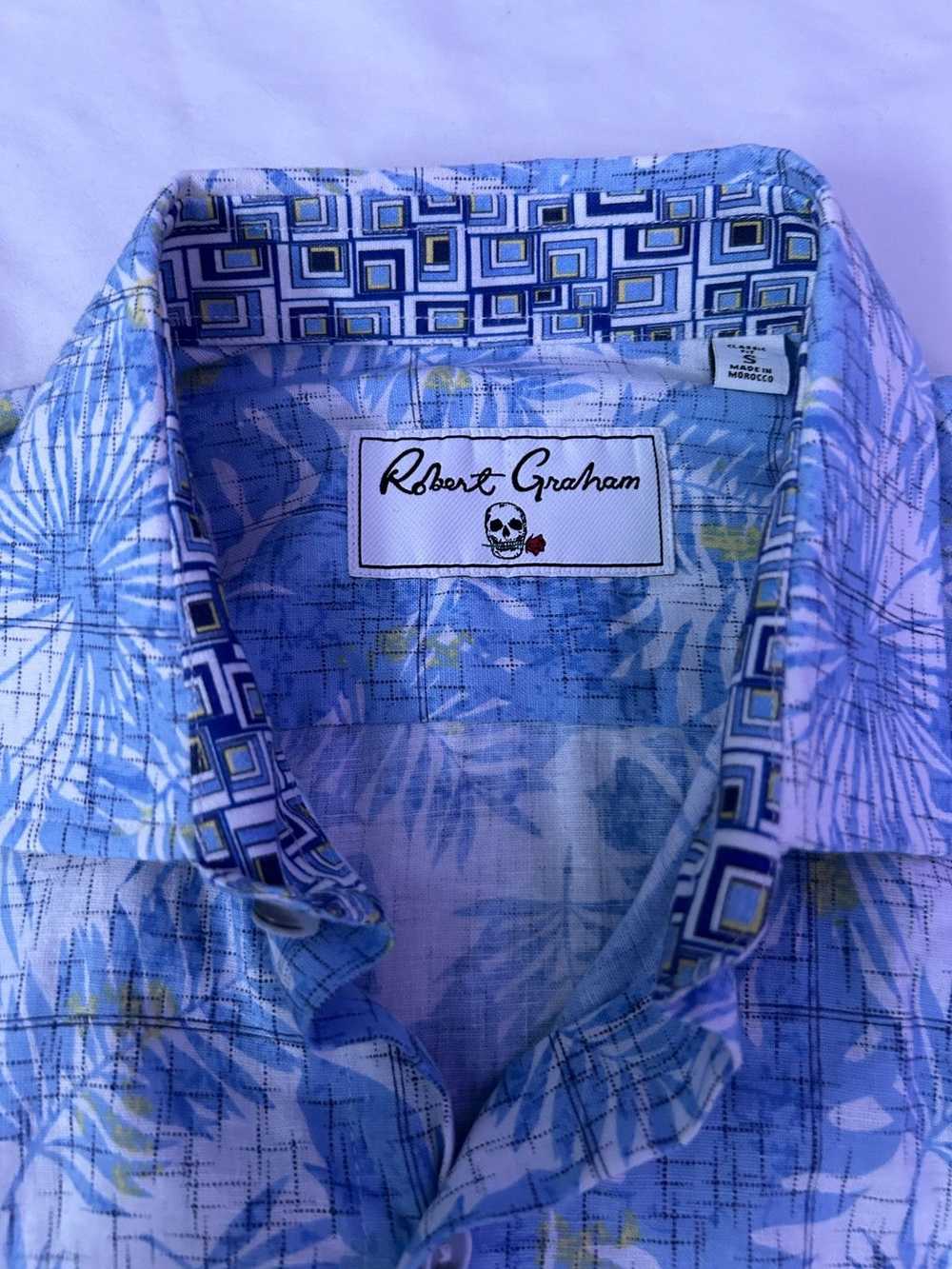 Robert Graham Robert Graham Linen Blend Short Sle… - image 5