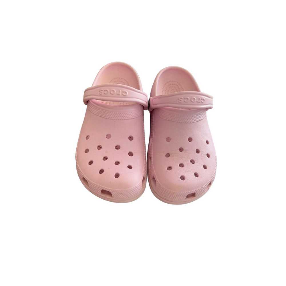 Crocs Crocs pink clogs shoes size 7-9 - image 1