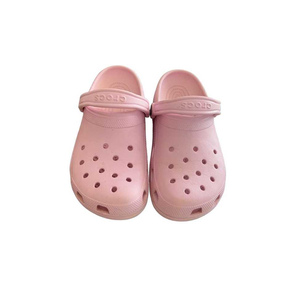 Crocs Crocs pink clogs shoes size 7-9 - image 2