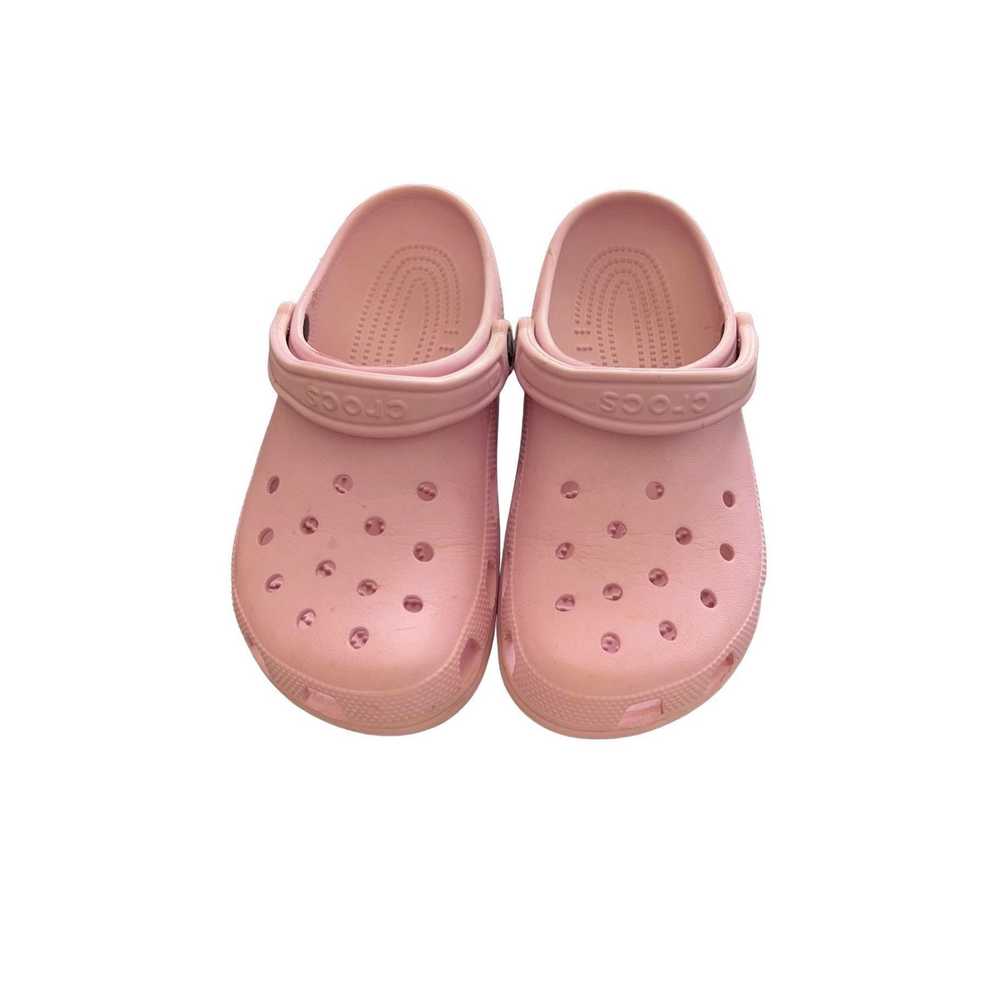 Crocs Crocs pink clogs shoes size 7-9 - image 3