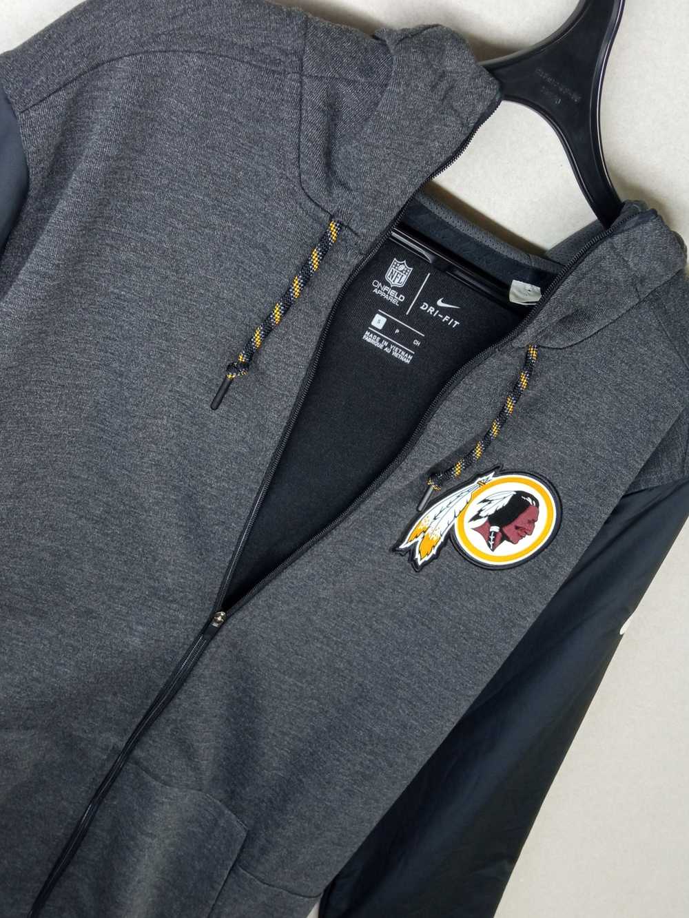 NFL × Nike Nike NFL Washington Redskins Grey Hodd… - image 1