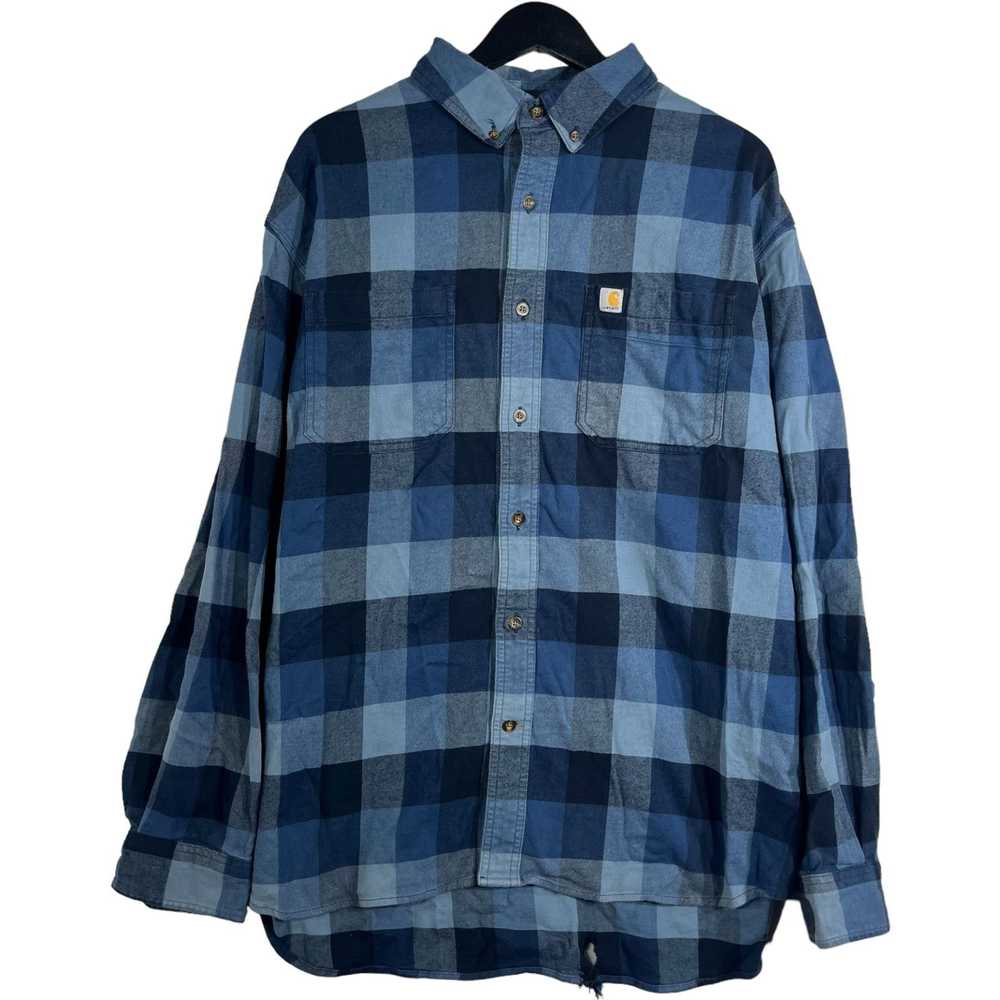 Carhartt Carhartt Relaxed Fit Plaid Long Sleeve F… - image 1