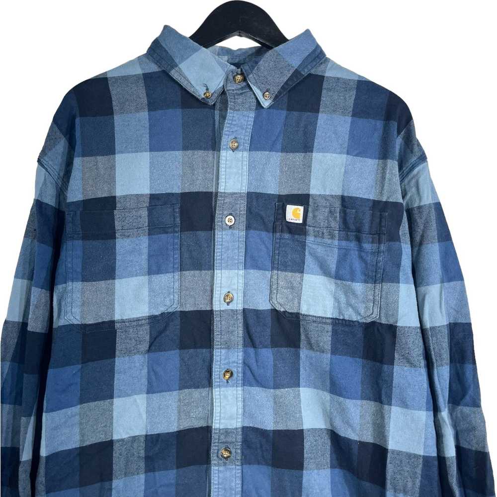 Carhartt Carhartt Relaxed Fit Plaid Long Sleeve F… - image 2