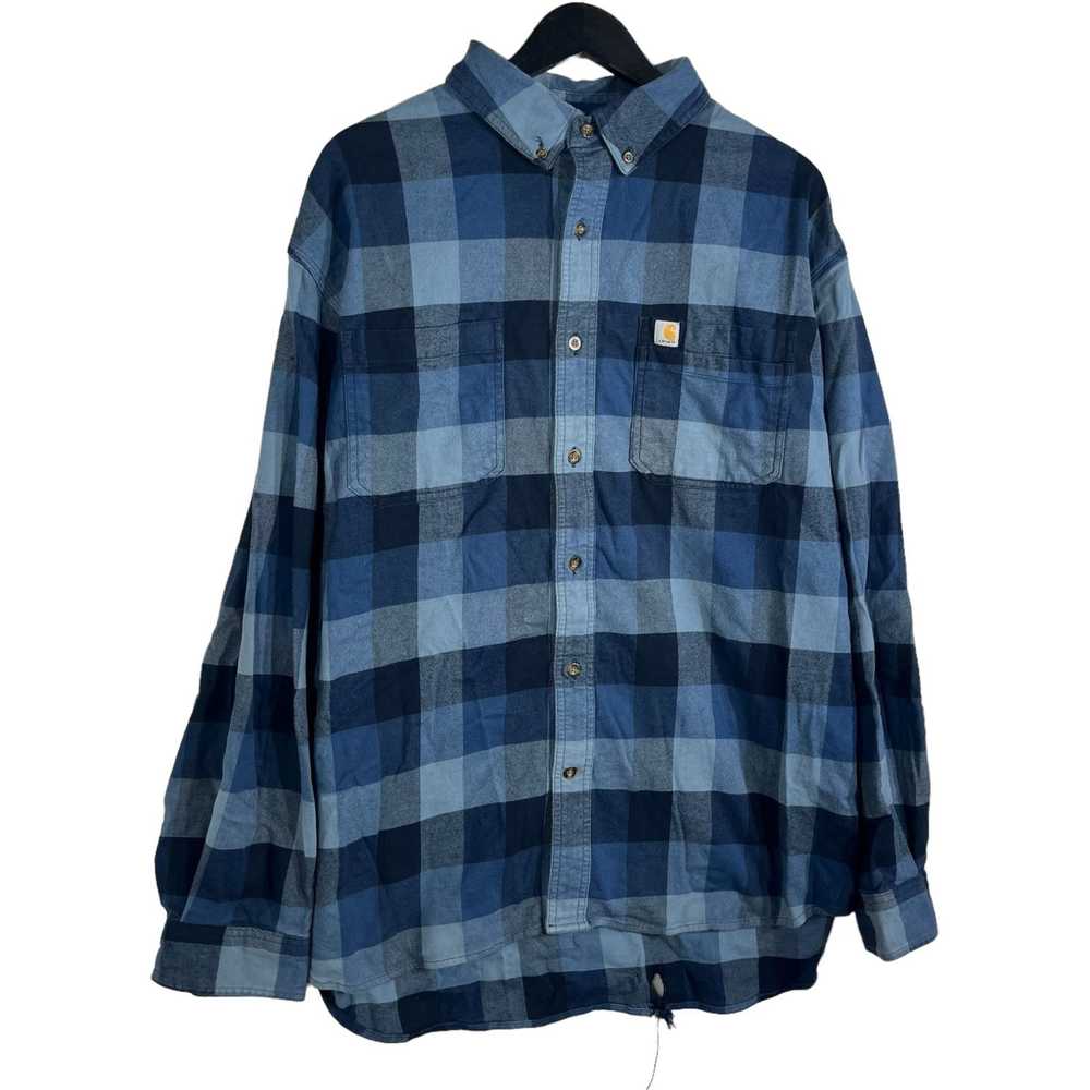 Carhartt Carhartt Relaxed Fit Plaid Long Sleeve F… - image 3