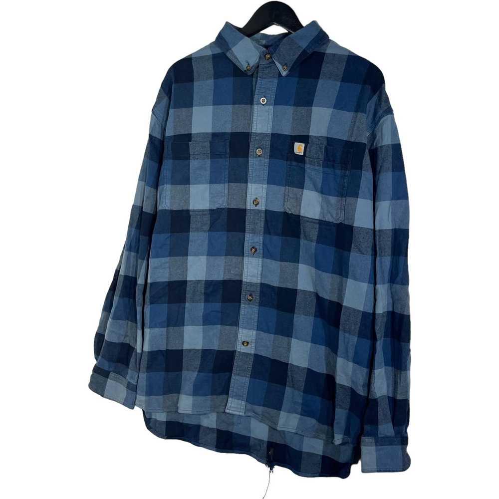 Carhartt Carhartt Relaxed Fit Plaid Long Sleeve F… - image 4