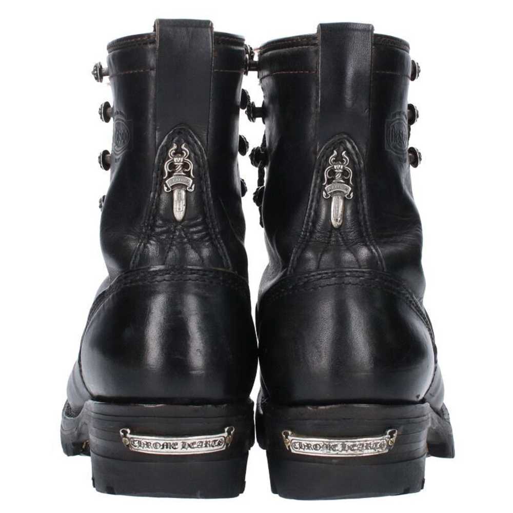 Chrome Hearts Chrome Hearts Leather Blade Lace Up… - image 2