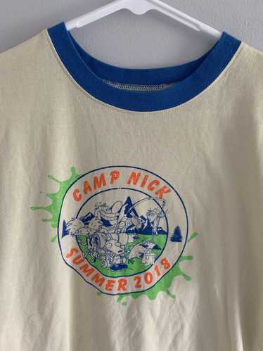 Streetwear × Vintage Camp Nick tee