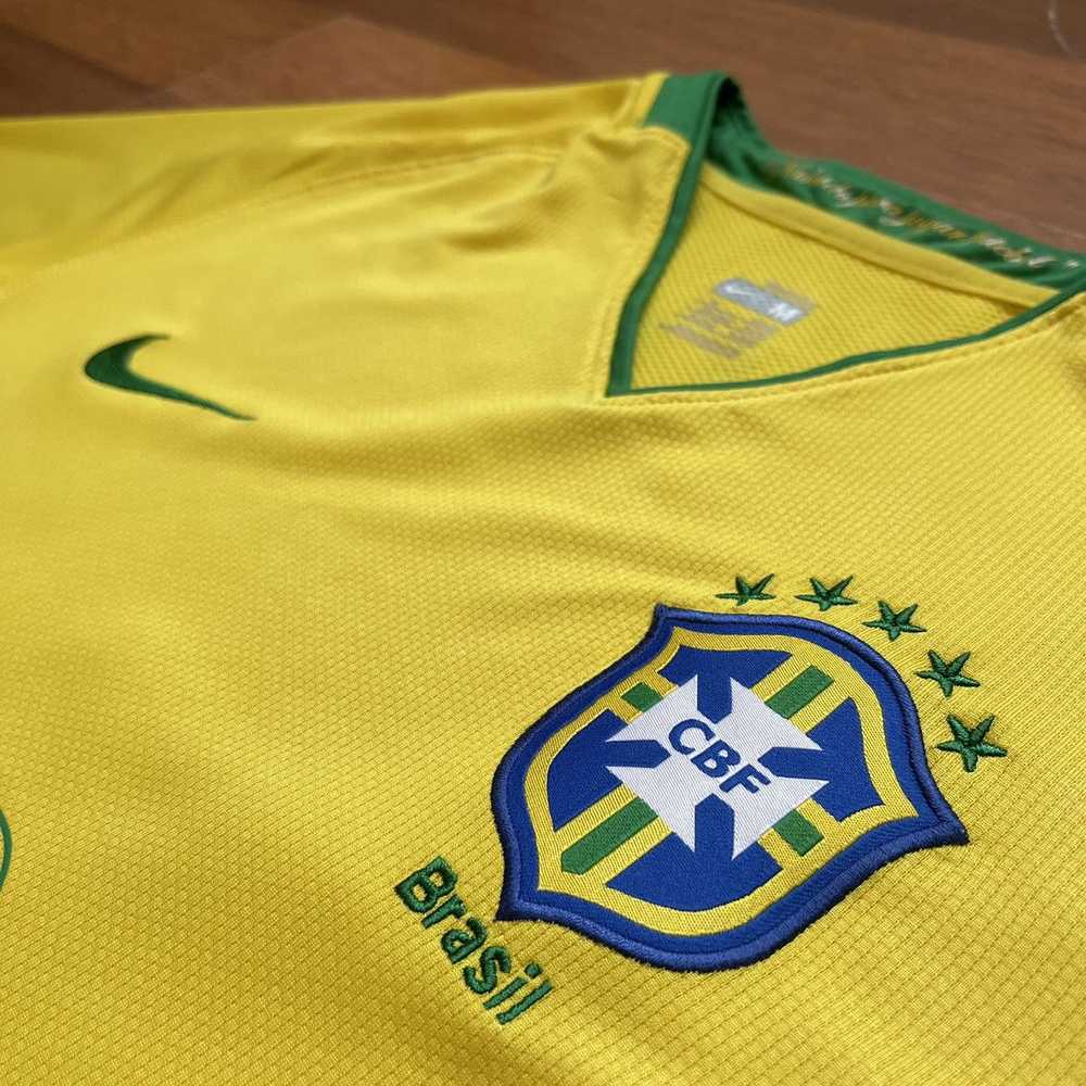 Nike × Soccer Jersey × Vintage BRAZIL NIKE 2008 F… - image 5