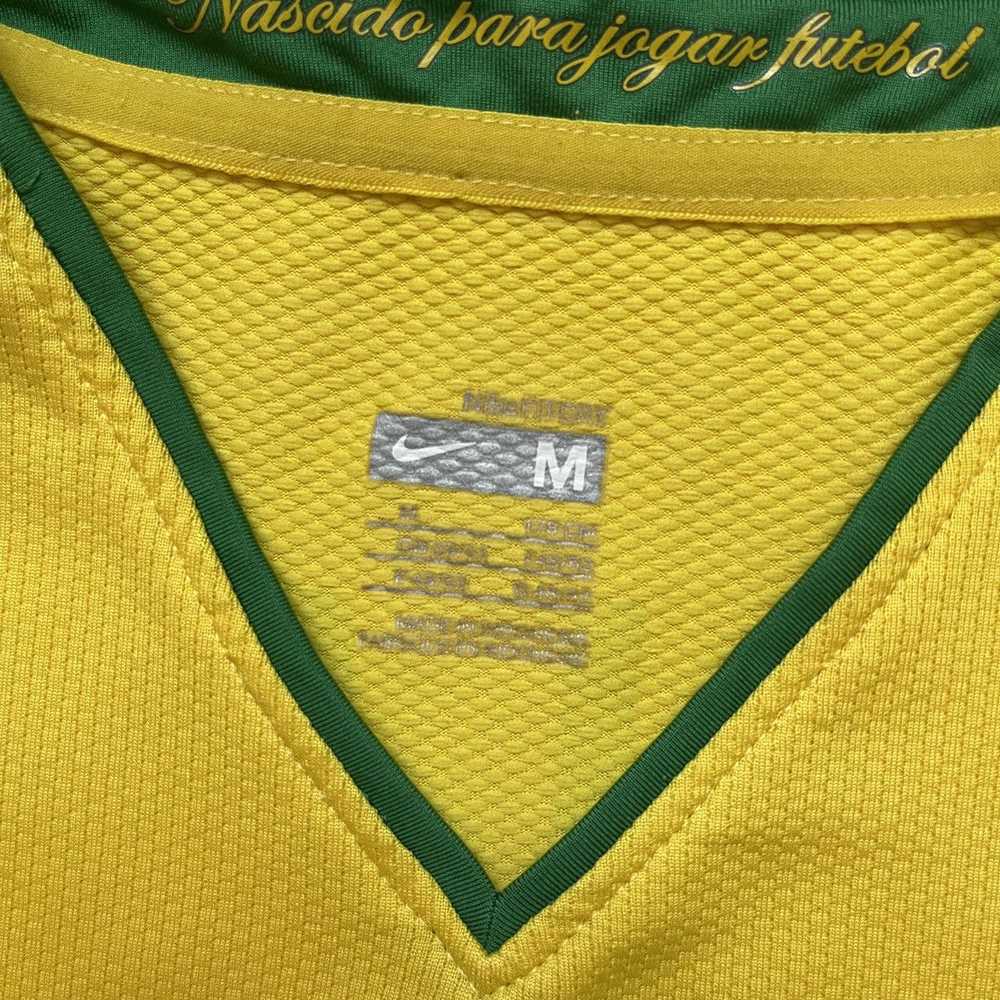 Nike × Soccer Jersey × Vintage BRAZIL NIKE 2008 F… - image 7