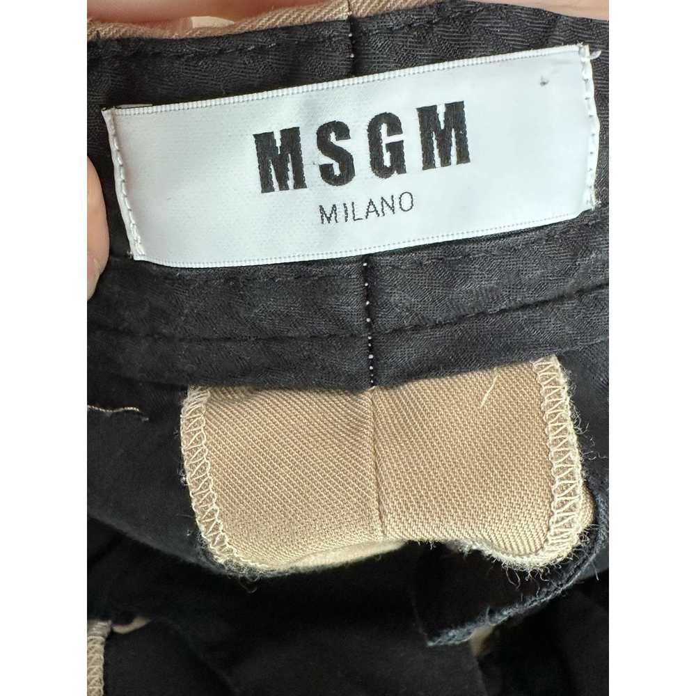 MSGM MSGM Milano men beige chino ankle pants size… - image 3