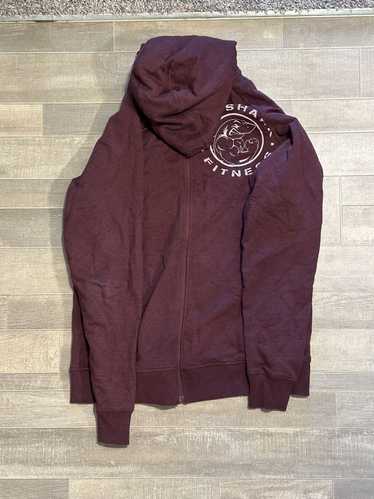 Gymshark Gymshark Burgundy Large Hoodie