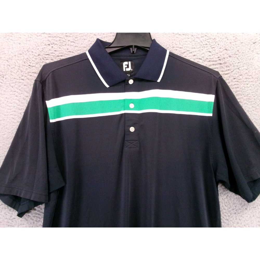 Footjoy Footjoy Golf Polo Shirt Mens Medium Strip… - image 2