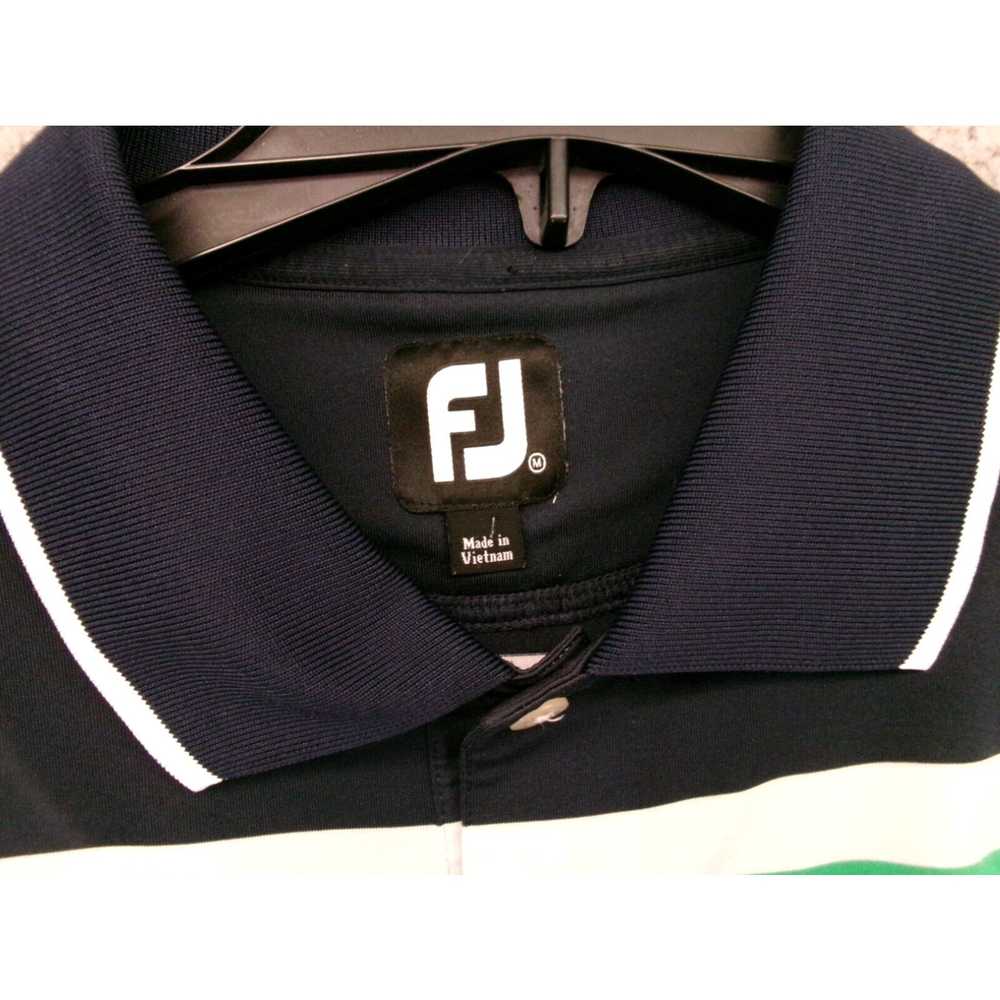 Footjoy Footjoy Golf Polo Shirt Mens Medium Strip… - image 4