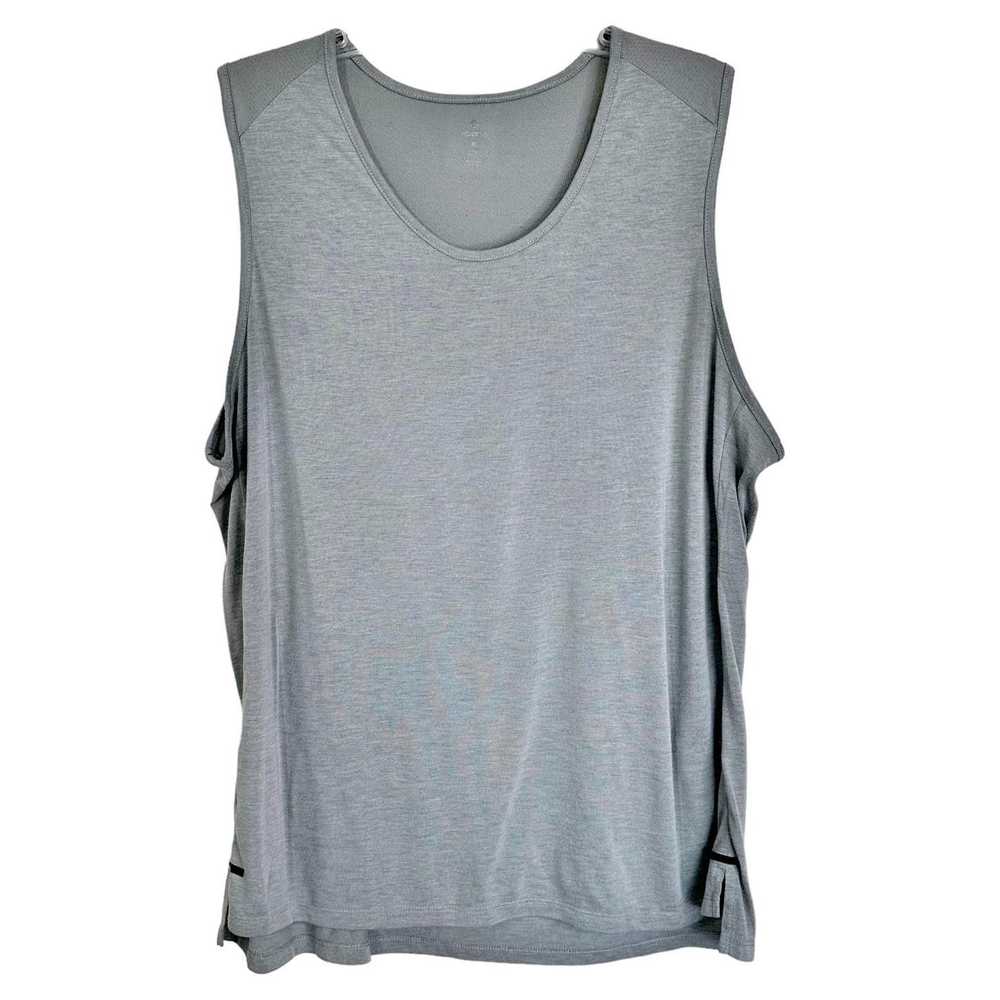 Designer Apana Sleeveless Activewear Tank Top Gre… - image 1