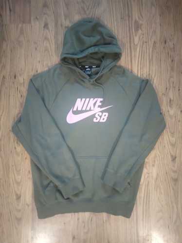 Nike Nike sb dunk brown pink hoodie - image 1