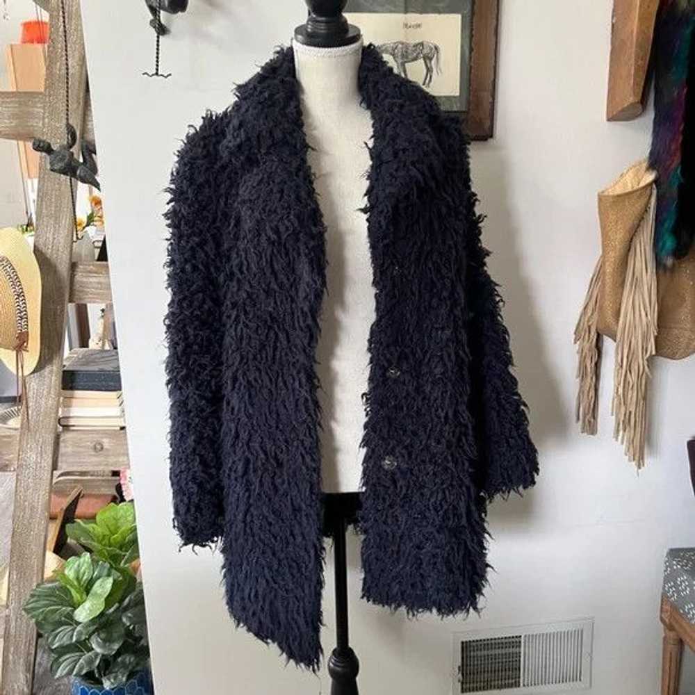 Zadig & Voltaire Faux Fur Shaggy Coat - image 3