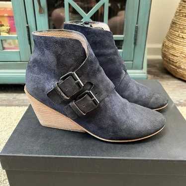 Marsell Suede Buckle Booties