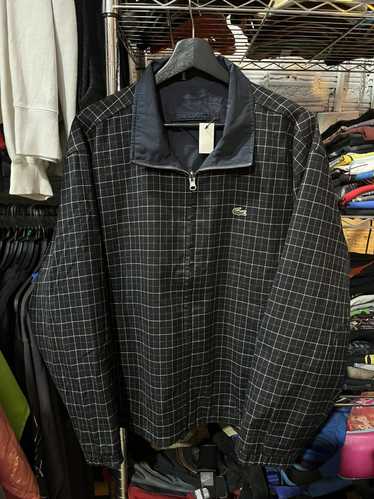 Lacoste × Vintage Lacoste Black Flannel Reversible