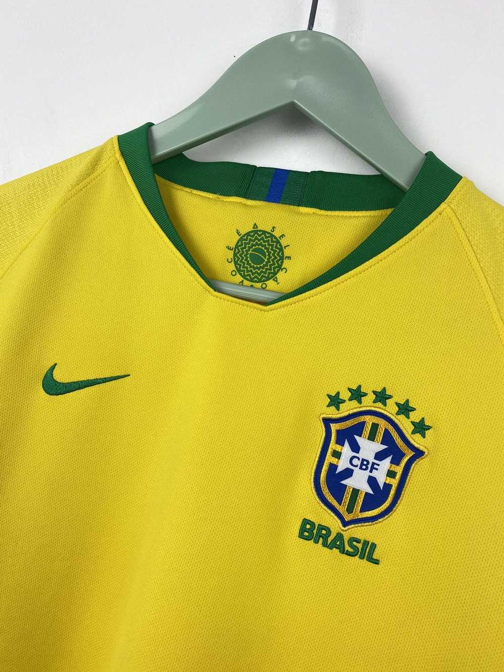 Nike × Soccer Jersey Brazil 2018 2019 Home Soccer… - image 2