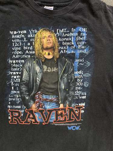 Vintage × Wcw/Nwo × Wwf Rare Rare Rare WCW Raven T