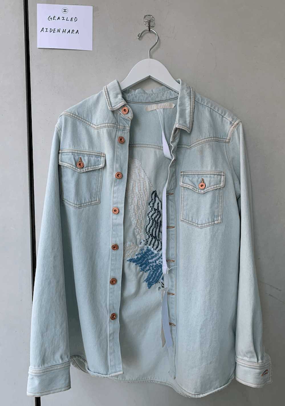 Off-White Eagle Denim Jacket - image 1