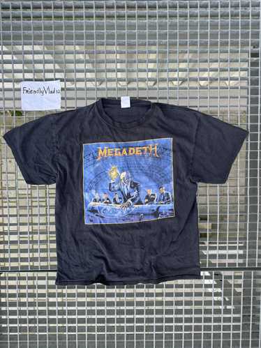 Rare × Rock T Shirt × Vintage Vintage y2k Megadet… - image 1