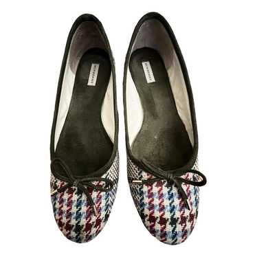 Burberry Tweed flats