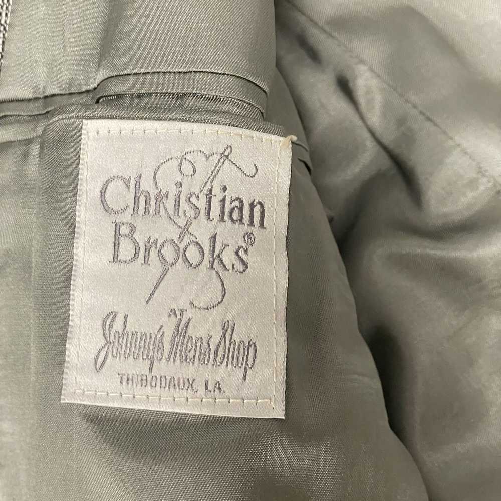 Unkwn Vtg 50's Style Christian Brooks Gray Multic… - image 5