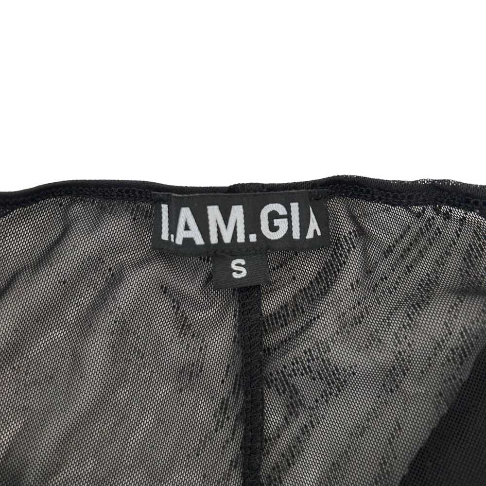 Other I AM GIA Black Amina Sheer Pants Sz S - image 2