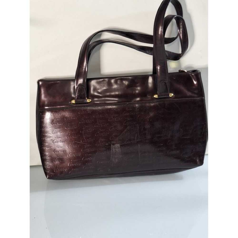 Cartier Patent leather handbag - image 3