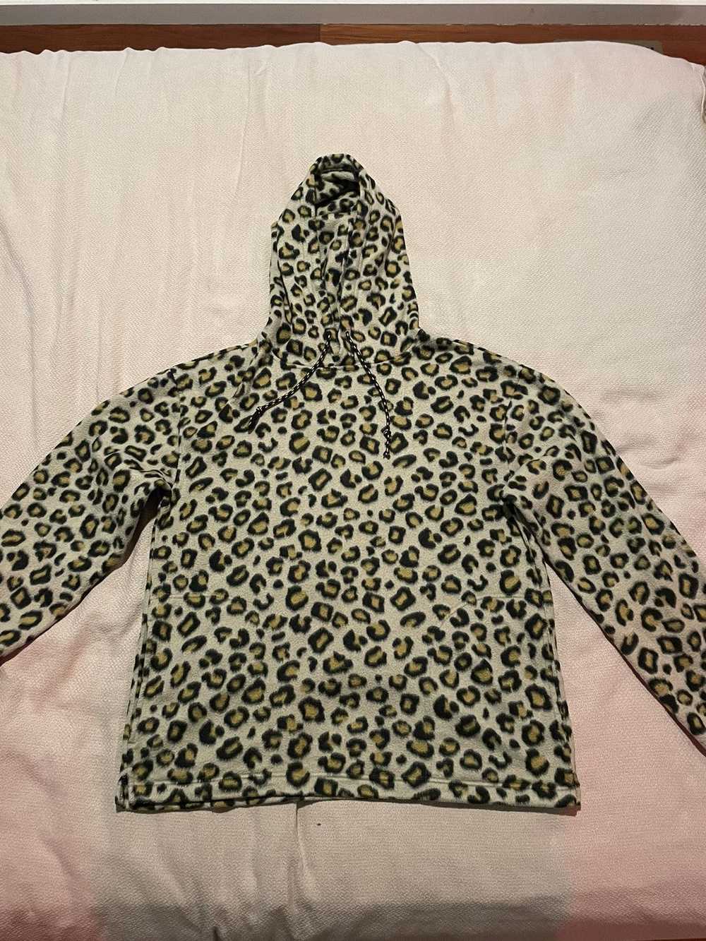 Urban Outfitters UO Cheetah Print Fleece Hoodie - image 2