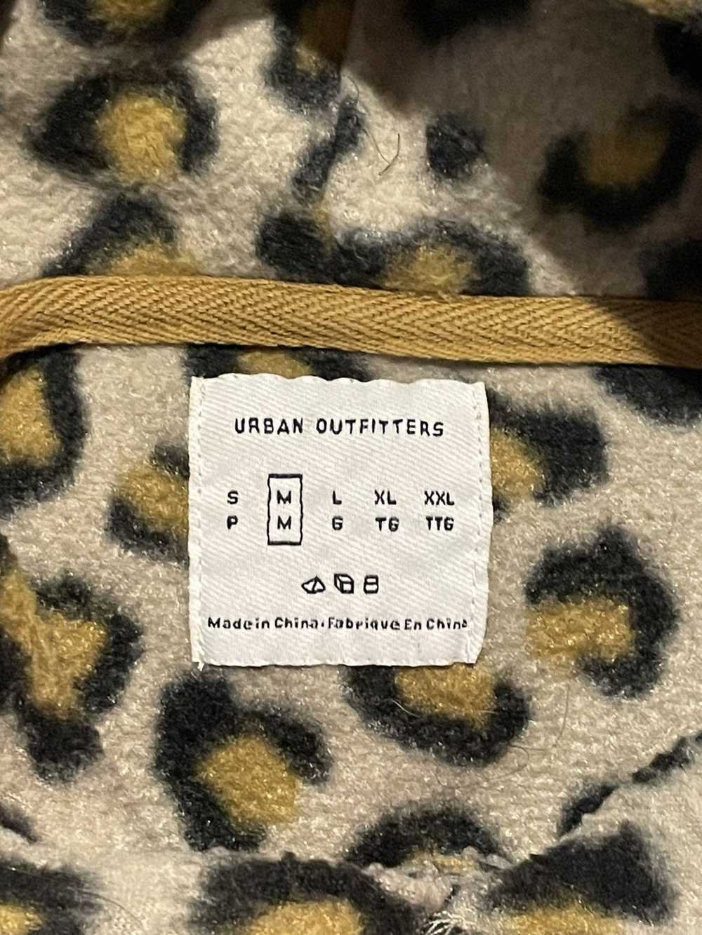 Urban Outfitters UO Cheetah Print Fleece Hoodie - image 3