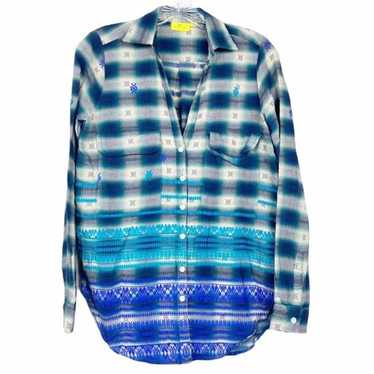 Other Roberta roller rabbit plaid ombré flannel bl