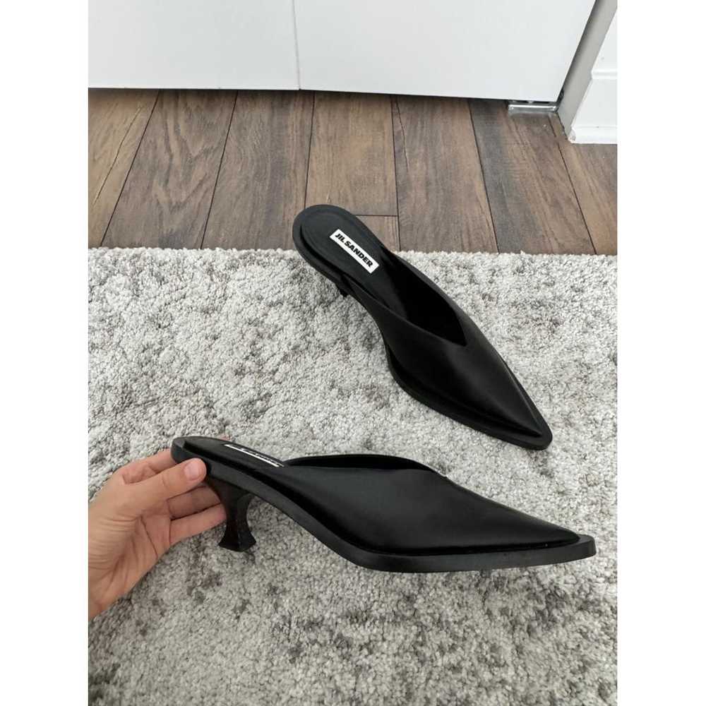 Jil Sander Leather mules & clogs - image 2