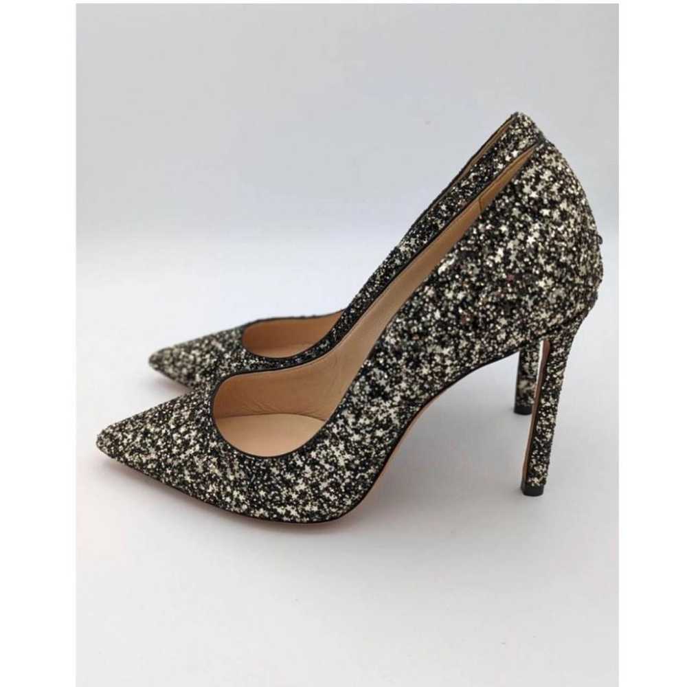 Jimmy Choo Romy glitter heels - image 3