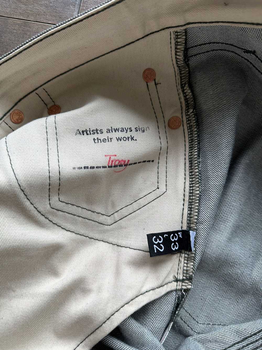 Hiut Hiut SlimR Limited Edition Grey Selvedge Sho… - image 4